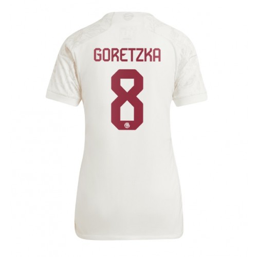 Dámy Fotbalový dres Bayern Munich Leon Goretzka #8 2023-24 Třetí Krátký Rukáv